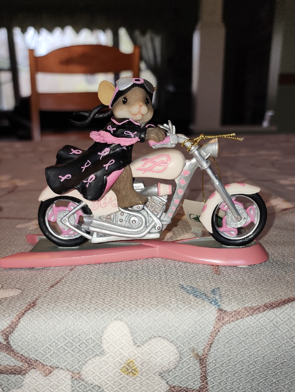 Charming Tails Driven By Faith Figurine